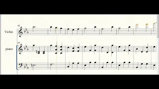 Waltz 2 shostakovich violin play along