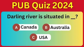 PUB Quiz 2024 | UK PUB Quiz 2024 | British Quiz 2024 | PUB Quiz General knowledge | Learning Point