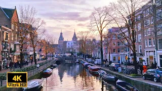 AMSTERDAM - NETHERLANDS | WALKING THROUGH THE MOST VISITED PLACES IN CITY OF AMSTERDAM