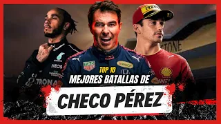 Checo Pérez: 10 Épicas Batallas  en donde desquicio a Leyendas de la F1