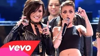 Demi Lovato ft Cher Lloyd Really Don't Care Live Teen Choice Awards 2014