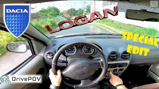 *SPECIAL EDIT* Dacia Logan 1.4MPI | POV TEST DRIVE, ACCELERATION, TOP SPEED, CITY DRIVE | #DrivePOV