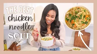 THE BEST INSTANT POT CHICKEN NOODLE SOUP YOU'LL EVER HAVE! // LoveLexyNicole