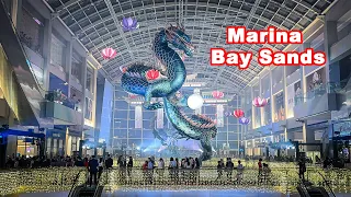 The Dragon awakens: 2024 CNY Light Up |  Marina Bay Sands