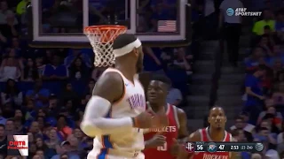 Carmelo Anthony & Paul George  OKC Preseason Debut