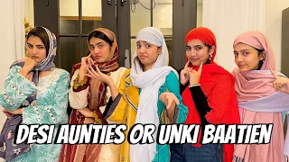 Desi Aunties ki Typical Baatien |Api ko First Eidi deny gaye |Sistrology |Fatima Faisal