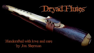 Dryad Flutes ~ Coast Redwood Branch Flute in Gm