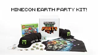 MINECON Earth Party Kit UNBOXED!
