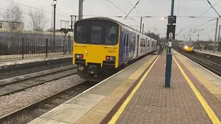 Trains at Wigan North Western (07/03/2024) (ft 44871 and 56s)