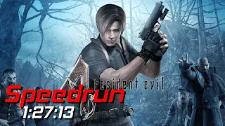 Resident Evil 4 Speedrun in 1:27:13 | Any% | Professional