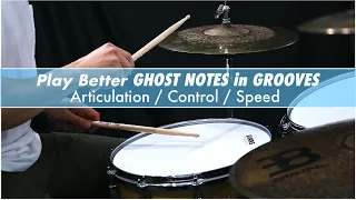 Improve Ghost Notes in Grooves with This Exercise! Drum Lesson