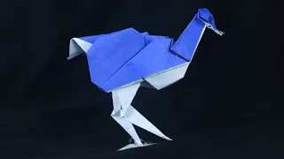 Ostrich Origami by PaperPh2