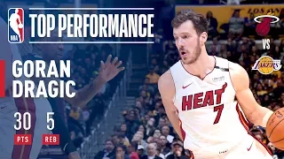 Dragic Brings The Heat To The Staples Center!