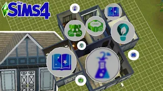 Sims 4 Каждая комната в разном стиле / Я построила дом используя генератор дополнений/паков челлендж