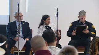 SAPD chief and Bexar County DA speak at public safety town hall after a tense few weeks