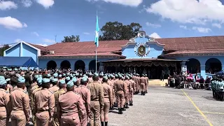 Himno del Ejército de Guatemala, Hall Central