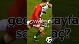 gececi tayfa saat kaç? #ronaldo #football #saat