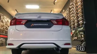 Honda City GM6  | A Performance-Down Pipe-Front Pipe-Rear Catback System With Valvetronic Muffler