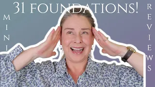 My Entire High End Foundation Collection - Mini Reviews - 31 Foundations for Dry or Mature Skin