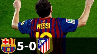 Barcelona vs Atletico Madrid all Goals and Highlights, FCB vs Atleti 5-0 English Commentary