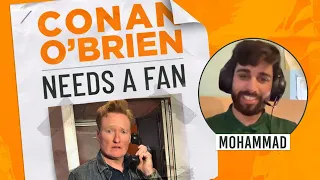 Conan Reveals His DJ Name - "Conan O'Brien Needs A Fan"