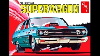 1965 Chevy Chevelle SuperWagon ®  AMT model kit 125 scale  UNBOXING!