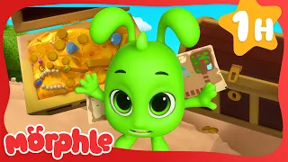 Find the Buried Treasure, Morphle! | 🔴 Morphle VS Orphle 🟢 | Fun Kids Cartoon