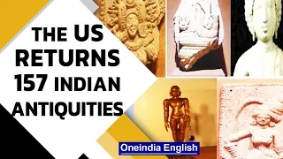 NY District Attorney office returns 157 Indian artefacts, Indian govt thanks US | Oneindia News