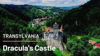Bran Castle - Dracula's Castle in Transylvania by Drone