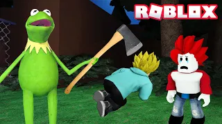 KERMIT FROG Chapter 2 In Roblox 🐸🐸 FROGGE Full Game | Khaleel and Motu Gameplay