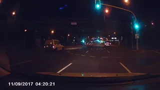 red light camera flash