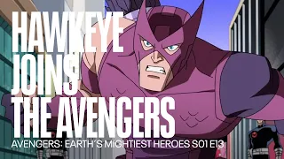 Hawkeye joins The Avengers | Avengers: Earth´s Mightiest Heroes