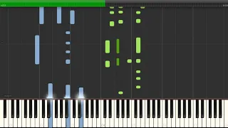 Hozier -  Almost Sweet Music Piano (Synthesia)