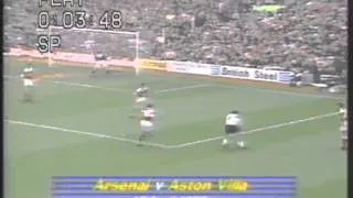 1993 (April 12) Arsenal 0- Aston Villa 1 (English Premier League)