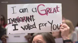 Families plead for help over ICE arrests at packed city council meeting