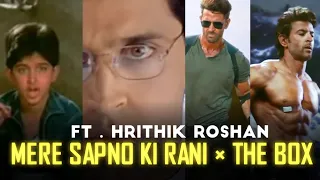 Mere Sapno Ki Rani × The Box Status || Hritik Roshan Mix Status || Shiv Editz