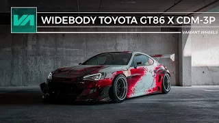 Rocketbunny GT86 // CDM-3P // Variant Wheels