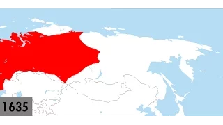 The Russian Conquest of Siberia: Every Year