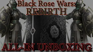 Unboxing - Black Rose Wars - REBIRTH [REBIRTH PLEDGE] [KICKSTARTER]