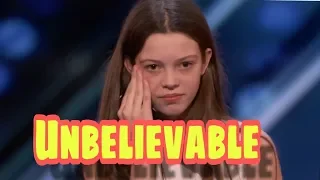 Shy 13 years old girl get golden buzzers. Unbelievable