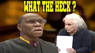 The judge debunked the woman who cheated on the judge
