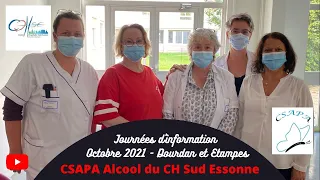 Centre de Soins, d’Accompagnement et de Prévention en Addictologie - CSAPA Alcool - journées d’info