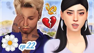 WE ARE GETTING A DIVORCE!💔 SIMS IN BLOOM CHALLENGE!💙Forget Me Not #22