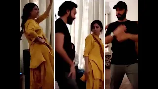 Parizaad Fame Actor Ahmed Ali Akbar Shakes A leg At Mariyam Nafees Wedding’s Dance practices