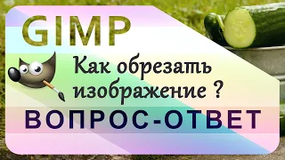 64. GIMP. Обрезка изображения (кадрирование)