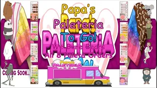 Papa's Paleteria To Go! - We Bare Bears All 8 Paleta Orders