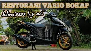 MENOLAK TUA!! RESTORASI VARIO 125 OLD JADI KEKINIAN BORRR..