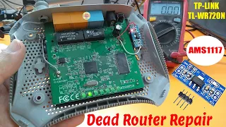 DEAD TP-LINK ROUTER REPAIR. 150Mbps Wireless N Router. Model: TL-WR720N. A Detail in Urdu/Hindi