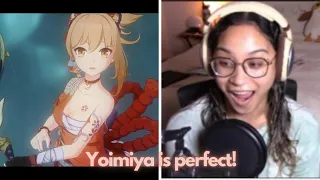 Character Demo - "Yoimiya: Dazzling Lights in the Summer" Reaction| Genshin Impact | Lorie on Twitch