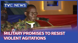 [Journalist' Hangout] Chief of the Defence Staff Promises to resist Violent Agitations